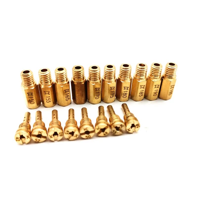 Jets principaux et jets pilotes de carburateur, FCR37, FCR39, FCR41, FCR 37, 39, 41mm