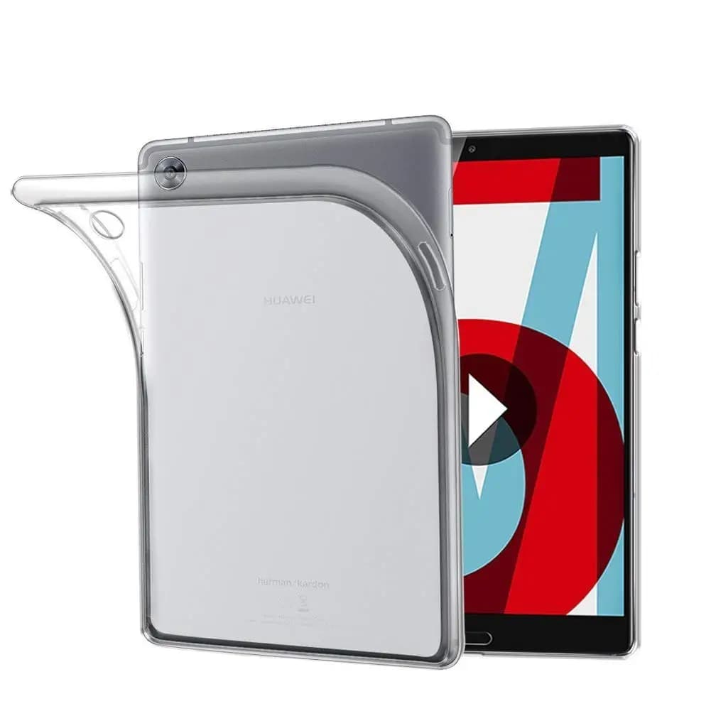 Coque de protection transparente en TPU souple, pour Huawei mediapad M3 M5 M6 lite 8.0 8.4 10.1 pro 10.8 9.6 mateSub 11 T8 T10S 10.4