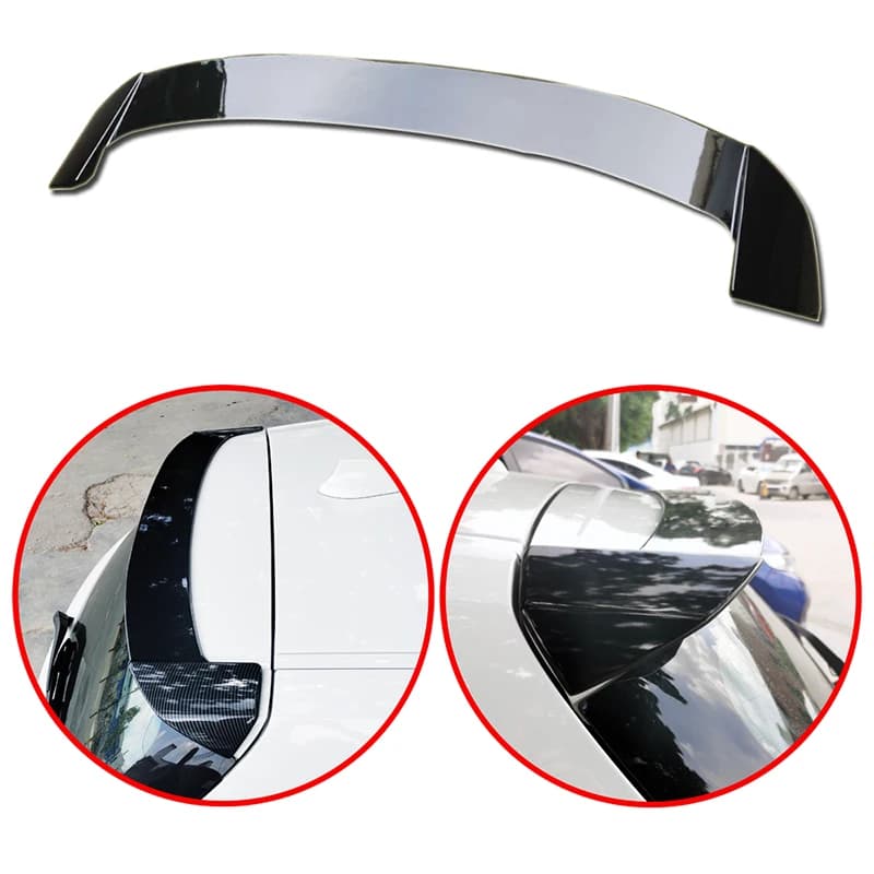 Aile de Toit Arrière en Fibre de Carbone ABS, Spomicrophone pour BMW Série 1 2011-2021 F20 F21 114i 116i 120i 125i 135i agglomi