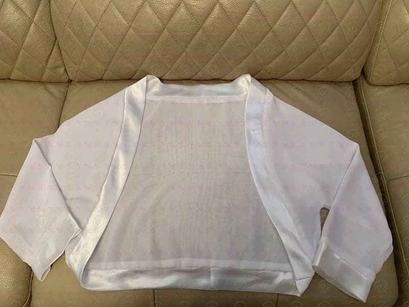 Robe de mariée en mousseline de soie et satin pour femme, manches 3/4, accessoires pour les occasions de mariage, ivoire, blanc, noir