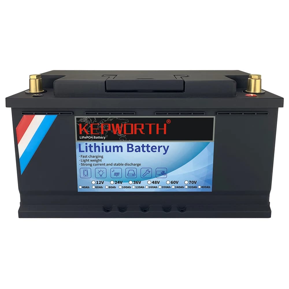 Batterie VeFePO4 avec BMS amélioré, alimentation au lithium, voiturette de golf, voitures tout-terrain, camping-cars, 12V, 50 Ah, 100 Ah, 120 Ah, 135 Ah, 180 Ah, 200 Ah, 300 Ah, nouveau