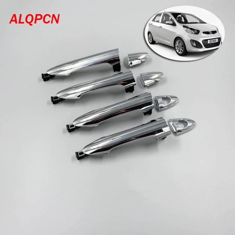 Poignée extérieure chromée pour porte avant ou porte arrière pour Kia picanto 2011-2016