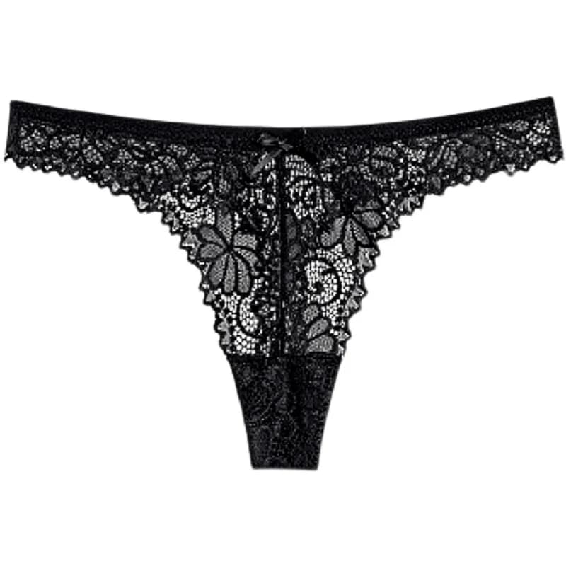 SP & CITY – String fin et Sexy en dentelle pour femmes, sous-vêtements érotiques transparents, culotte ajourée, tentation chaude, slip sans couture