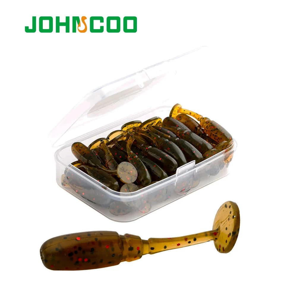 Leurres de ver artificiels souples pour la pêche, appâts souples en Silicone, Swimbait, Maggots, Jigging, Wobblers, 0.68g, 35mm, 40 pièces