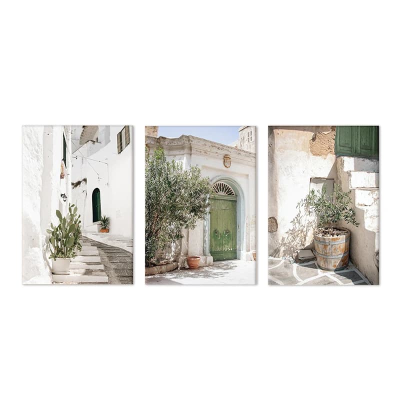 Affiches et imprimés de photographie de Puglia, Architecture ancienne d'italie, cadeaux de voyage, images murales neutres Boho, décor de peinture sur toile