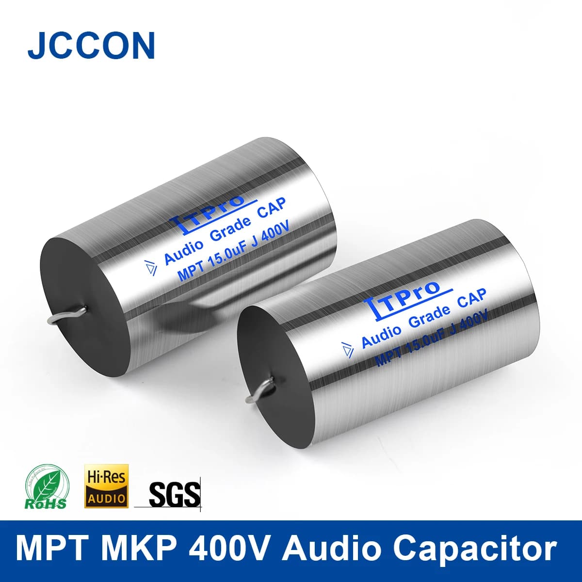 Condensateur MPT MKP 400V, 2 pièces, HIFI, fièvre Axiale, couplage croisé, fréquence divisée pour condensateur Audio, haut-parleur Audiophile