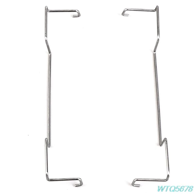 ID – CLIP de ventilateur de refroidissement-120 pour montage de ventilateur de 120mm sur les refroidisseurs de CPU, Clip en métal, facile à installer, construction lisse
