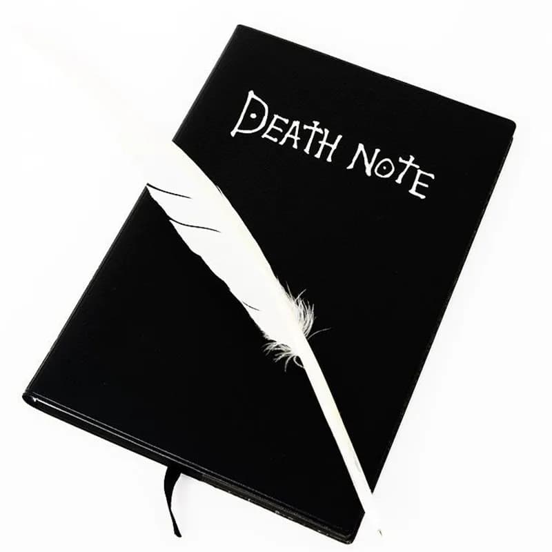 Anime Death Note cahier ensemble Journal en cuir à collectionner Death Note cahier école grand Anime thème écriture Journal