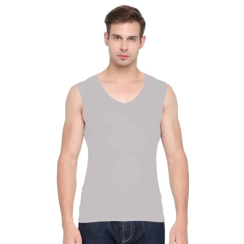 Maillot de corps en soie glacée à séchage rapide pour hommes, sous-vêtements en Y, chemises pour hommes, tambour, shaper, fitness, maillots de lutte, grande taille, précieux, 5 pièces