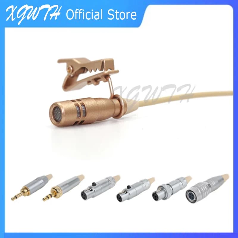 Microphone Lavalier Super cardioïde, pour Shure Sennheise MiPro AKG Audio Technica, transmetteur Bodypack sans fil