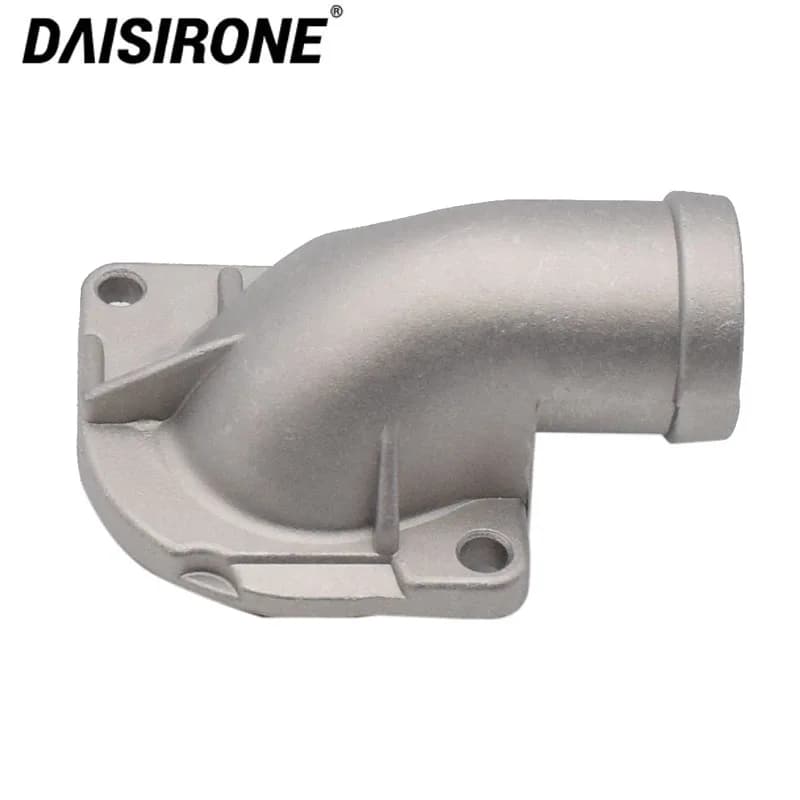 Connecteur de tuyau de refroidissement en Aluminium, pour Audi 100 Seat Toledo VW Jetta Passat Transporter Golf MK2