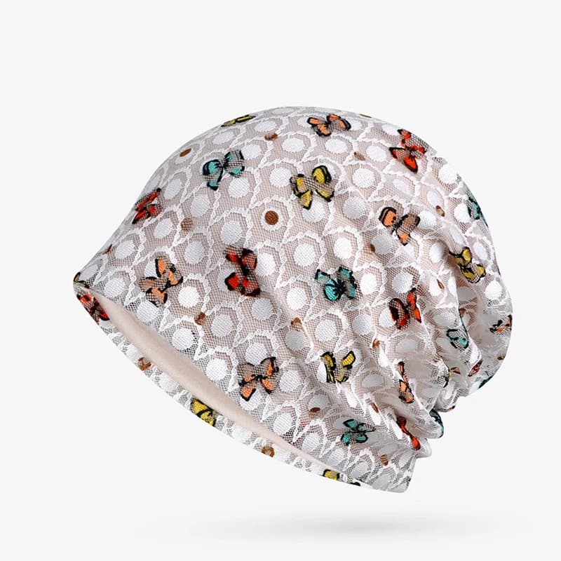 Chapeau de soleil pour femmes, coupe-vent de cyclisme en plein air, tricot papillon, maille respirante en dentelle, Protection des femmes enceintes, printemps été, U95