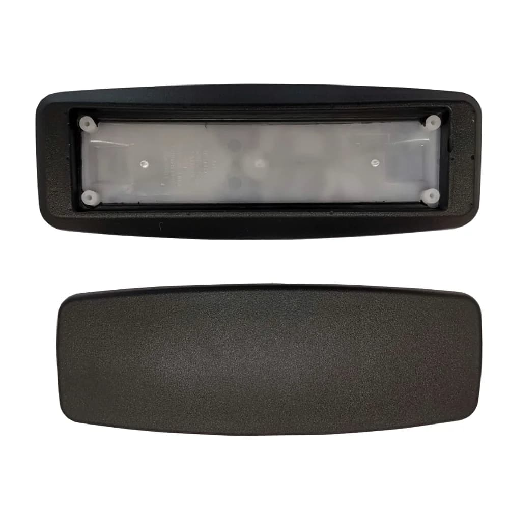 Capuchons de coussinets de bras de remplacement pour Steelcase Leap V2, Think, Amia, chaise d'ordinateur de bureau et de maison, 1 paire de pièces de Surface d'accoudoir de couleur noire