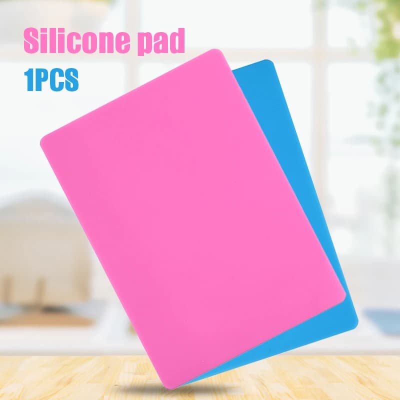 Grande feuille de silicone pour l'artisanat, les moules à bijoux, tapis de moulage, tapis de table en silicone de qualité supérieure, multi-usages, antiadhésif pour le bricolage