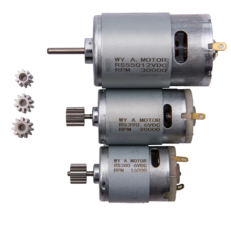 Moteur électrique RS 380 390 550 570, accessoire de moteur d'entraînement, voiture RC pour enfants, jouets, pièces de rechange