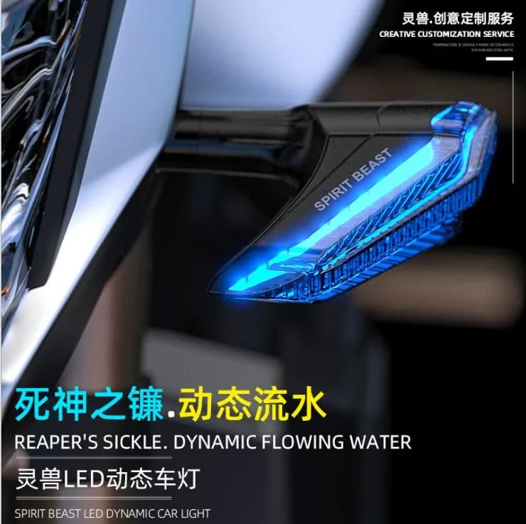 Clignotant universel pour moto, indicateur lumineux, lampe LED, 12V