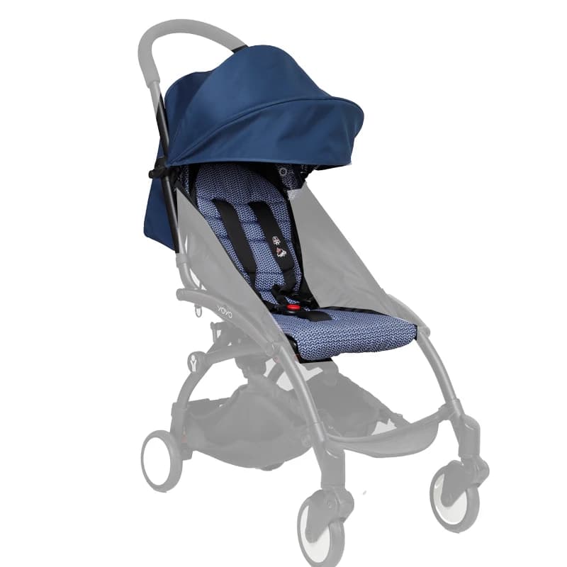 175 ° Cagoule de poussette et doublure de siège pour Babyzen Yoyo, housse de coussin adaptée à YOYO2/YOYA, pare-soleil, accessoires de poussette en tissu 1:1