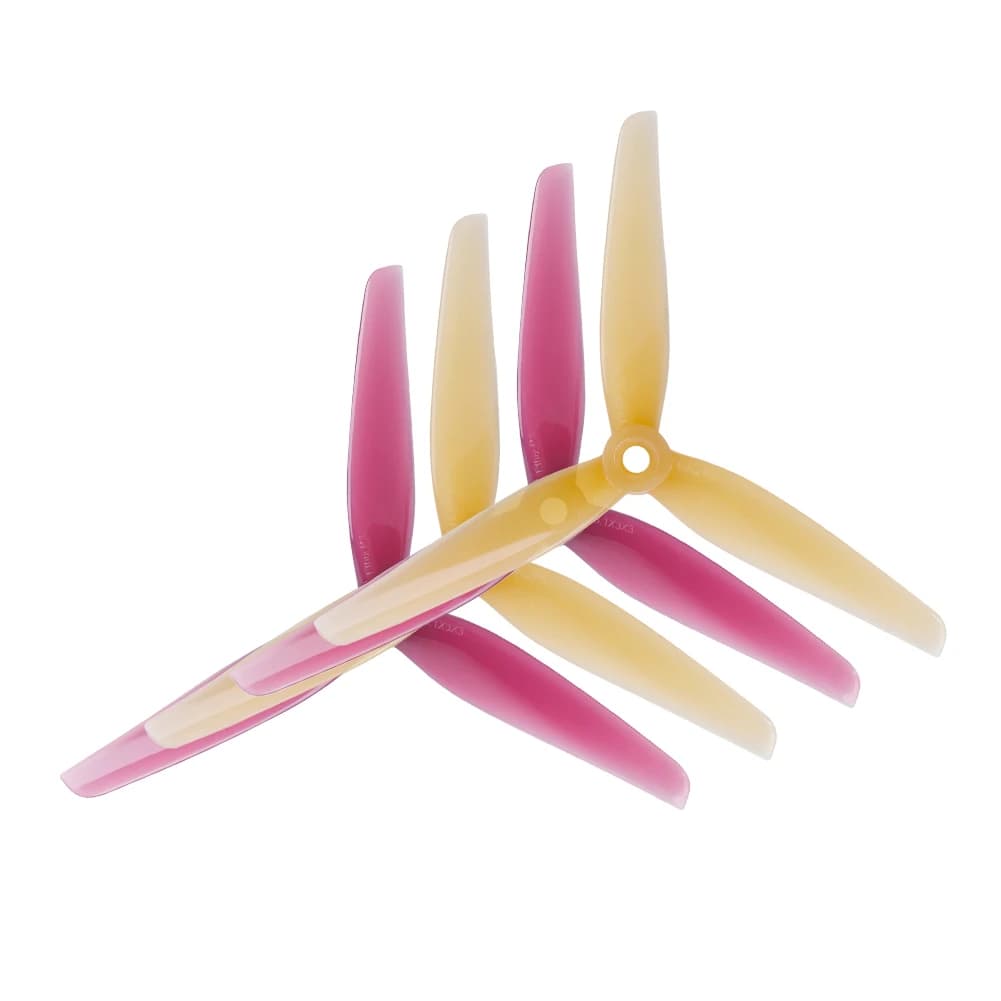 Hélices HQprop Série Ethix S3/S4/S5/P3/P4/P2/P3.5 5 pouces 5031 5040 5133 5140 3 pales pour drone de course FPV RC 6 paires HQ