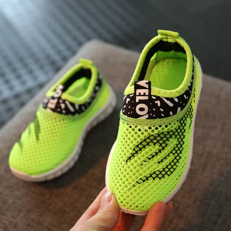Chaussures de Sport légères pour enfants, baskets en maille respirante pour bébés filles et garçons, Size21-38