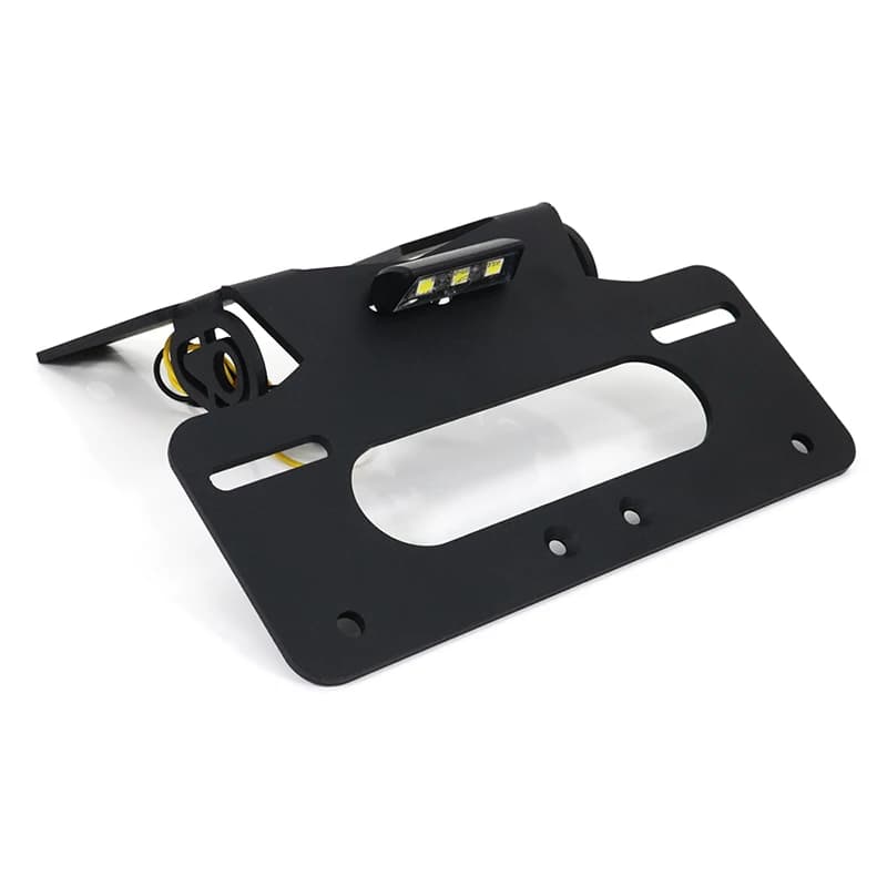 Kit d'élimination de garde-boue arrière pour Yamaha TMAX 530 2017-2022 TMAX 560 2020-2021, support de plaque d'immatriculation