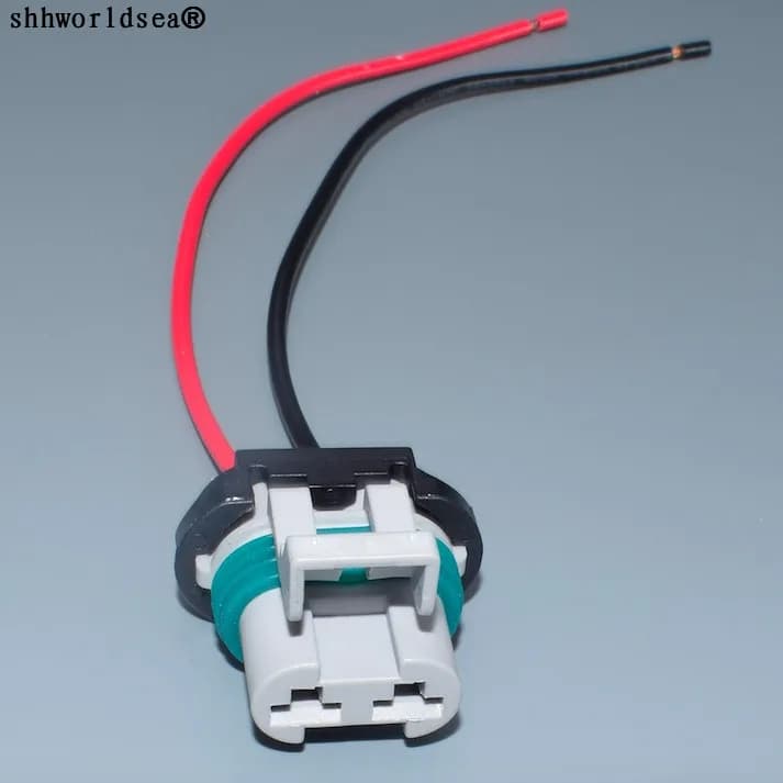 Fiche de ventilateur électronique, 2 broches, 2.8mm, pour Ford, phare, alimentation, pompe, ABS, connecteur de faisceau de câbles 15363990