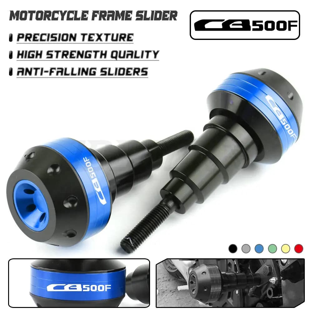 Curseurs de cadre de moto CNC, protection contre les chutes, protection de carénage, protection contre les chocs, Honda CB500F CB 500 F 2013-2020 2019 2018