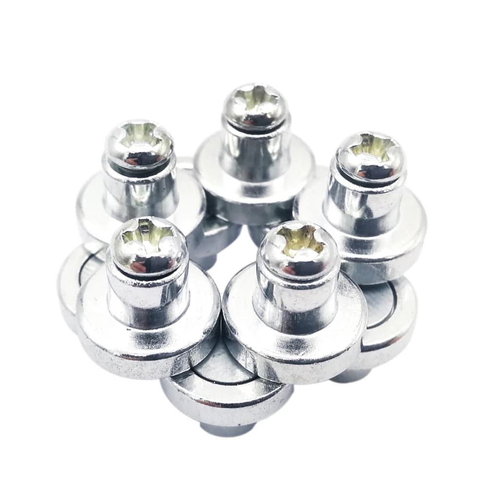 Colonne magnétique M3 H:8-10 mm, vis magnétique pour montage de plafonnier LED, cylindres, kits d'aimants pour plaque de montage de lampe, 10 ensembles/lot