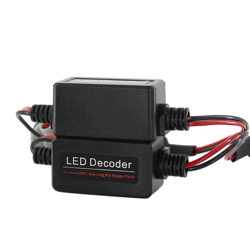 Résistance Caubus avec clignotant LED, feux de freinage de jour, charge courageuse gratuite, pas de scintillement, fixer le décodeur Hyper Flash, P21W, PY21W, 1156