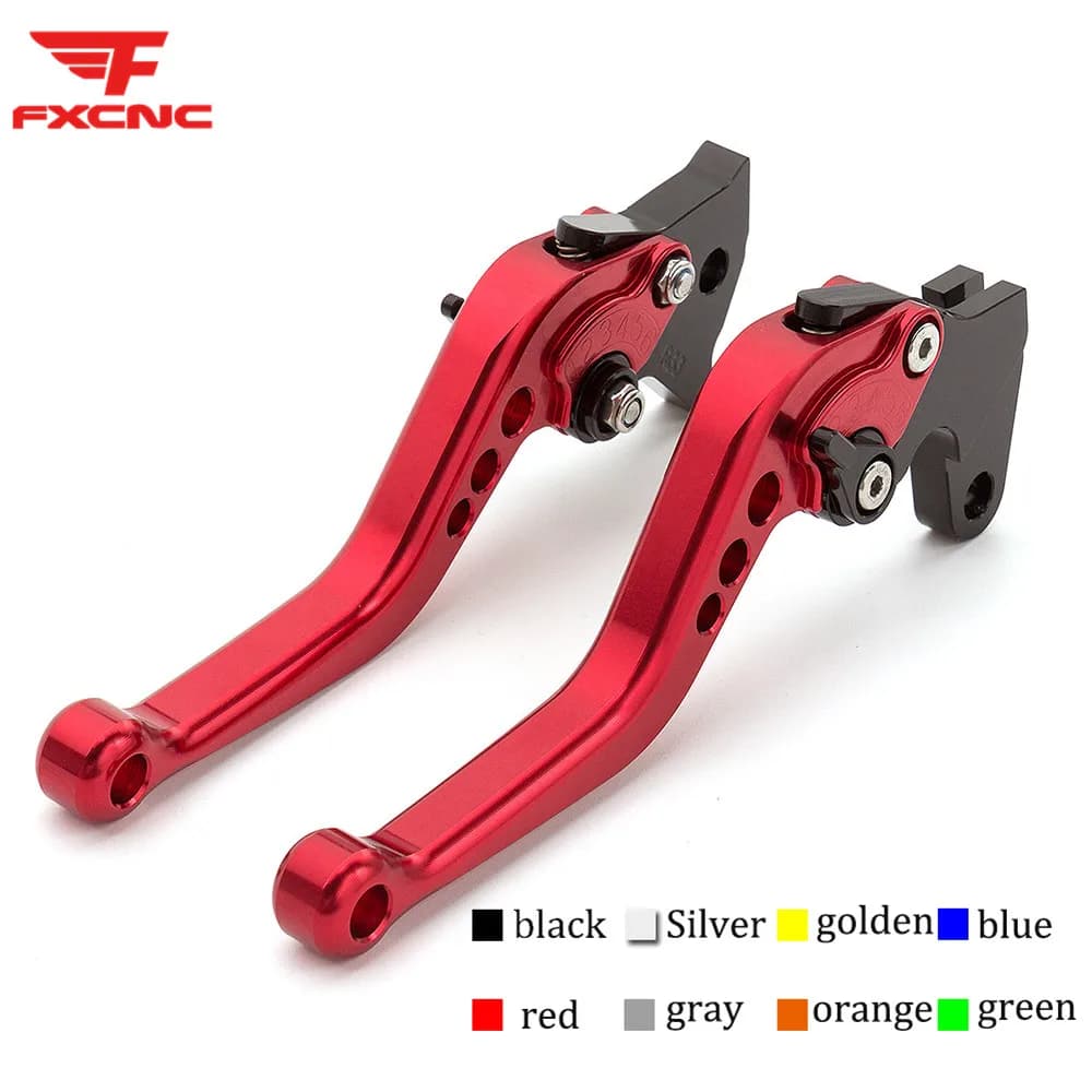 Leviers de Frein et d'Embrayage Réglables Courts et Longs CNC, Accessoires de Poignées pour Moto YAMAHA TZR 50 2005