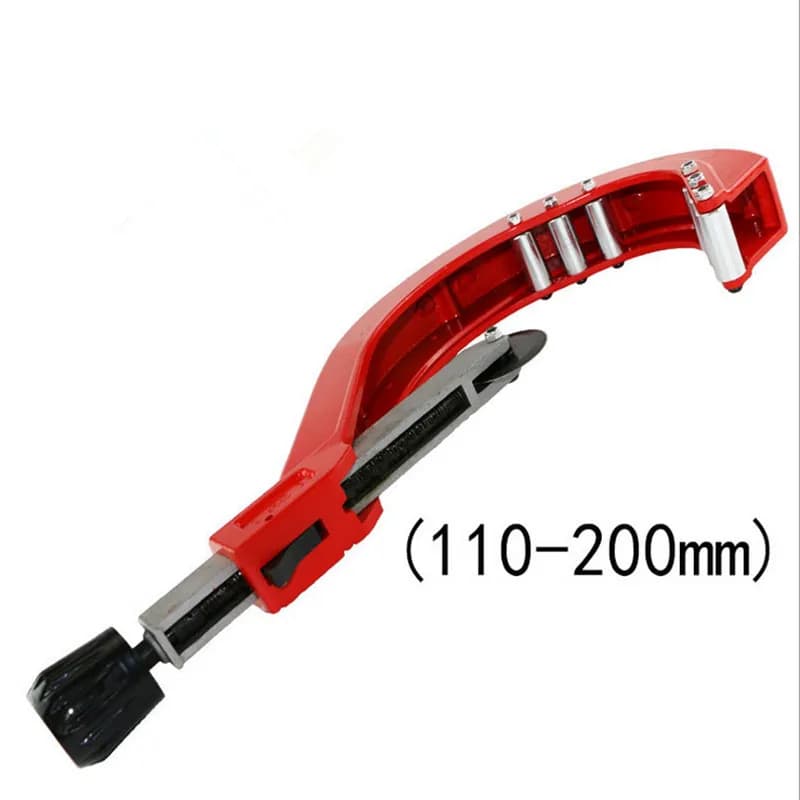 Coupe-tuyau en PVC, coupe-tube PEX, outil de plomberie manuel, coupe-immunisation, fabriqué en Chine, 110-200mm, 1PC