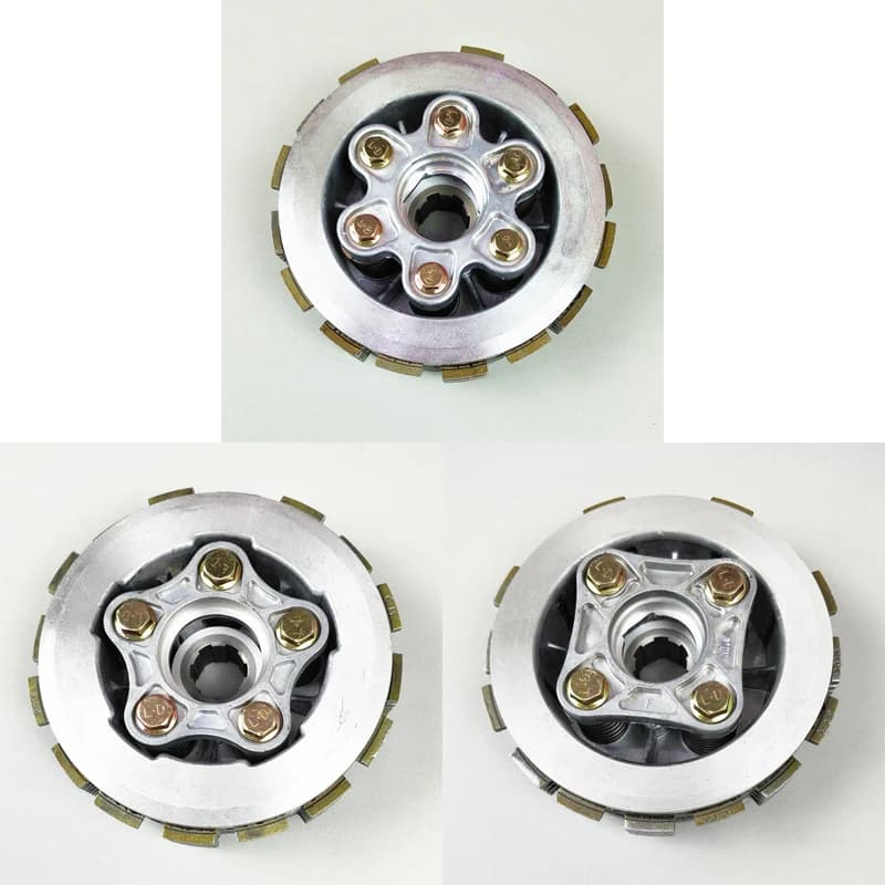 Centre de disque d'embrayage de moto, pièces de transmission, Honda Lifan Haojue Loncin CG125 CG150 CG200 CG250 4-5-6 Plaques 28mm 35mm