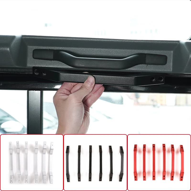 Poignée de maintien de toit de porte avant et arrière en alliage d'aluminium, accessoires de voiture, Land Rover Defender 90, 110, 130, 2004-2018