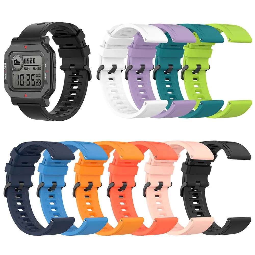 Bracelet en Silicone pour Huami Amazfit Neo / GTS 2e / GTS 2, Mini, 20mm
