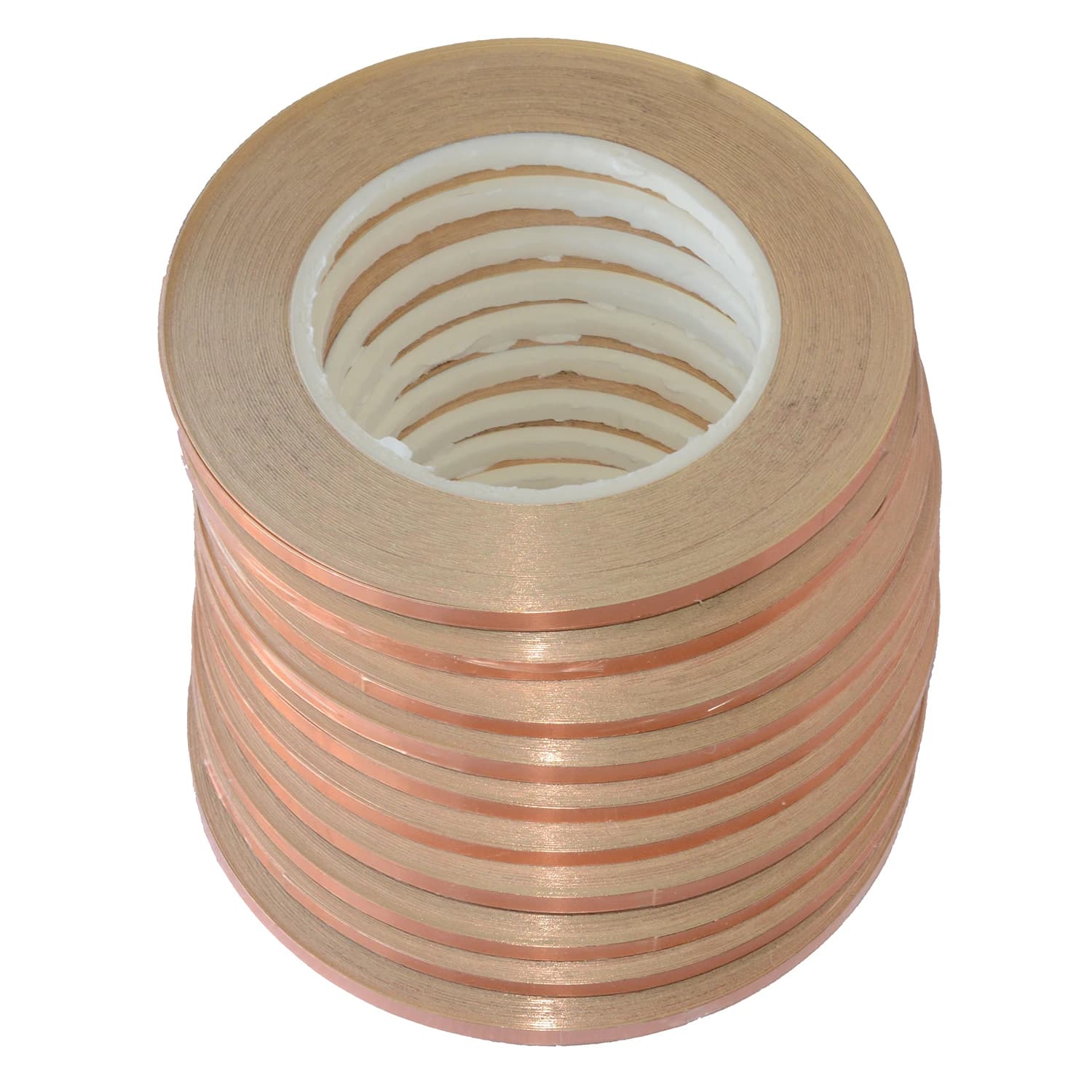 Ruban en feuille de cuivre pour le soudage de vitraux, 36 yards, épaisseur de 0.02MM (10 pièces/ensemble)