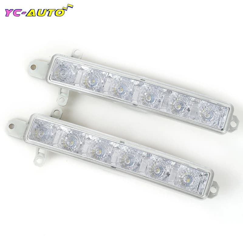 Feux de jour DRL 6LED pour voiture, lampe pour cristaux en C1 2006-2017, cristaux en C3 2015-2019 9677409380 9802795580 ical2044330