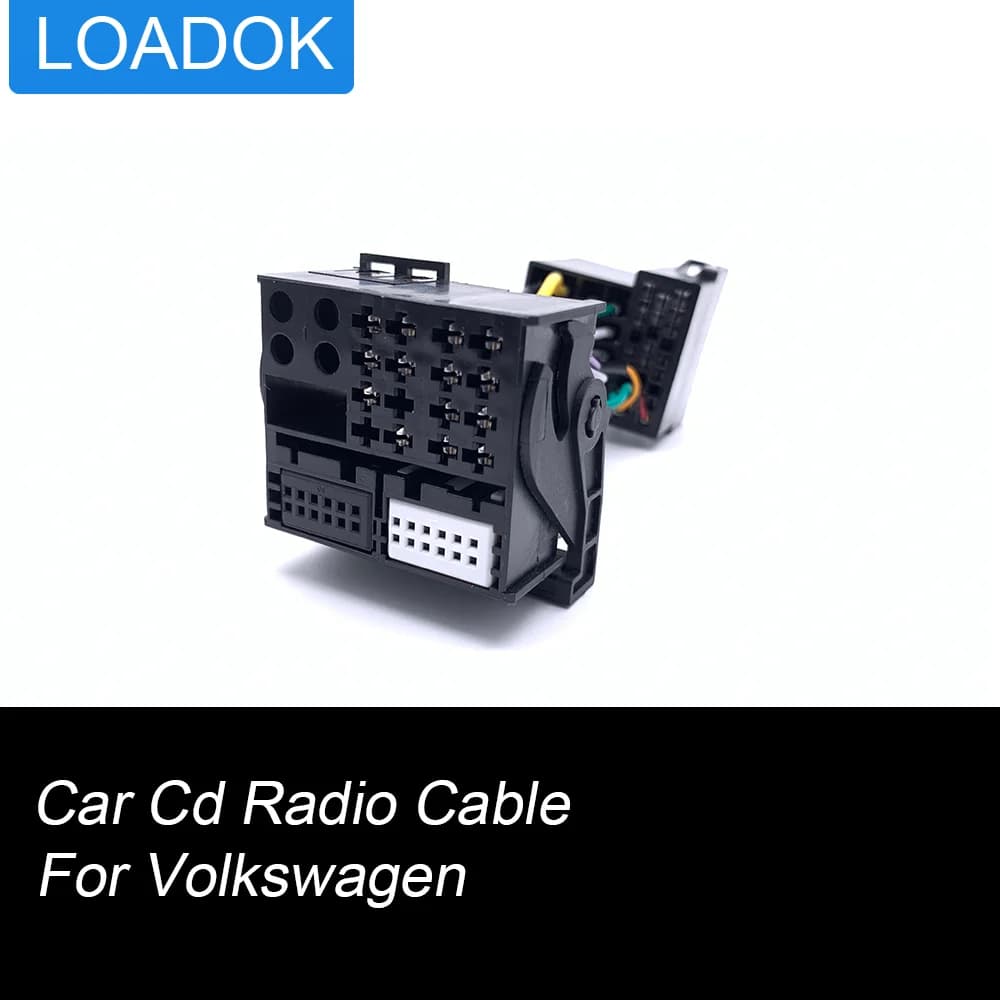 Adaptateur ISO pour autoradio, connecteur 40 broches femelle vers câble 36 broches mâle, RCD330 RCD510 RCD310 RNS510 pour Volkswagen