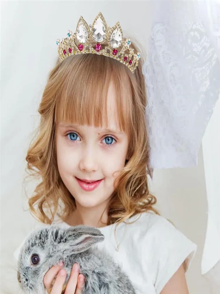 Coiffe en cristal avec diamants pour femmes, ornement de coiffure, couronne, magnifique, à la mode