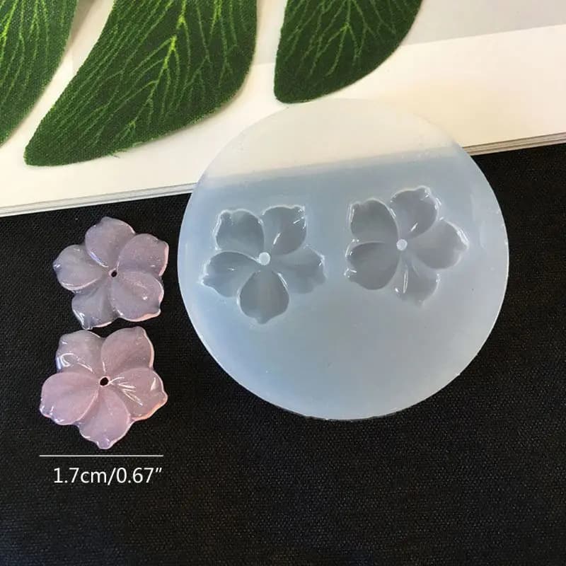 Moule à fleurs 3D en Silicone, 10 Styles, résine camélia pivoine marguerite fleur de Lotus pendentif bijoux outils de fabrication, moules en résine époxy