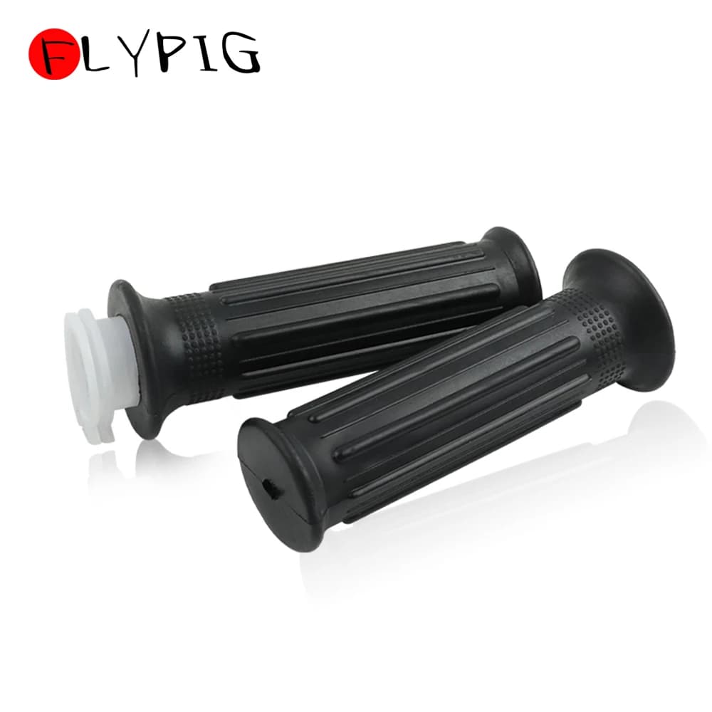 FLYPIG 7/8 "poignées d'accélérateur avec manchon de Tube de câble pour Yamaha PW80 y-zinger MX100 MX80 AT1 CS3 CT1 DS5 DT100 DT1 DT125 DT175 DT2