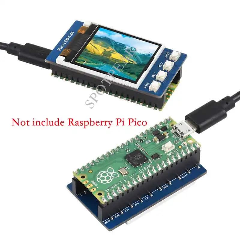 1.44 pouces LCD Module D'affichage 1.44 pouces Écran 65K Couleurs 128 × 128 SPI pour Raspberry Pi Pico