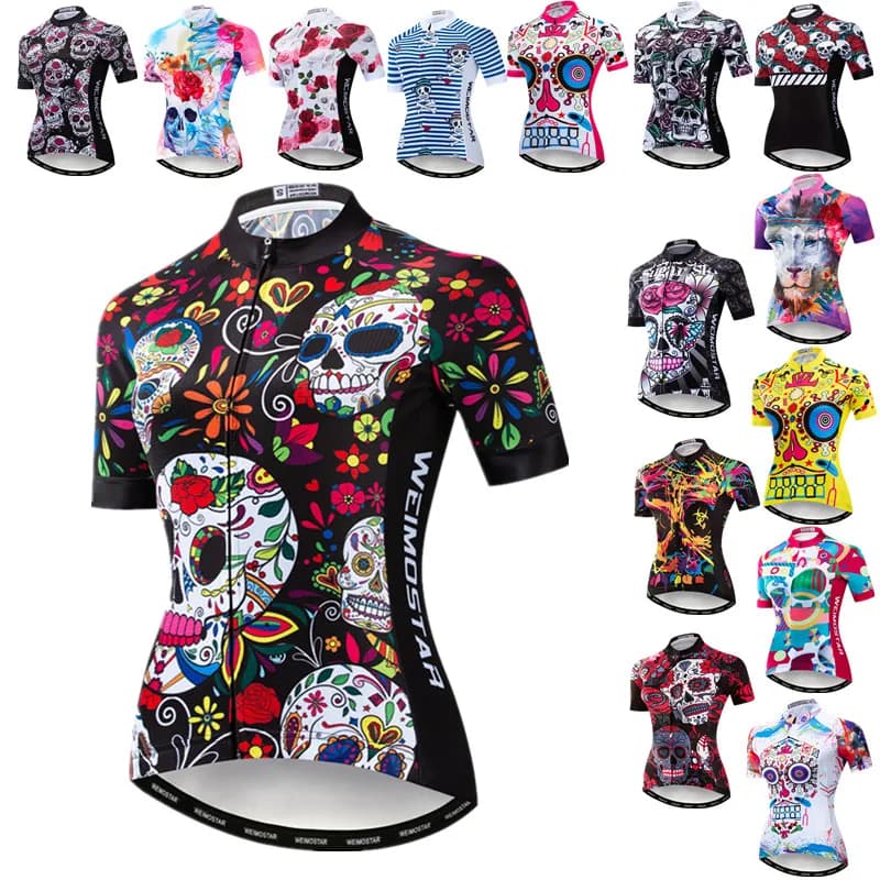 Weimostar – maillot de cyclisme professionnel pour femmes, vêtements de vélo, vtt, séchage rapide, été