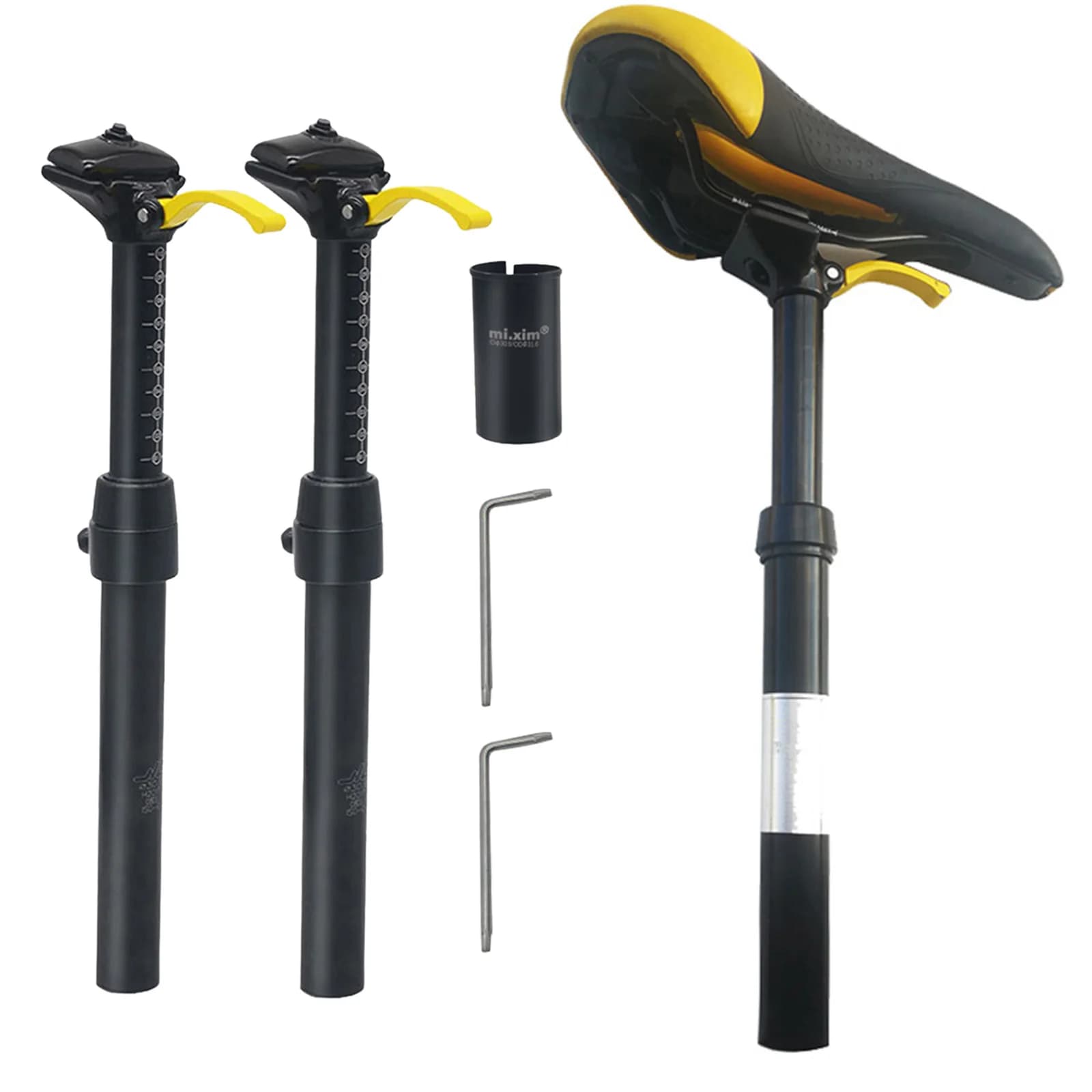 Tige de dégager de vélo réglable ultralégère, tige de dégager de vélo de route antichoc, réparation de tige de dégager de vélo, amortisseur, 30.9, 31.6