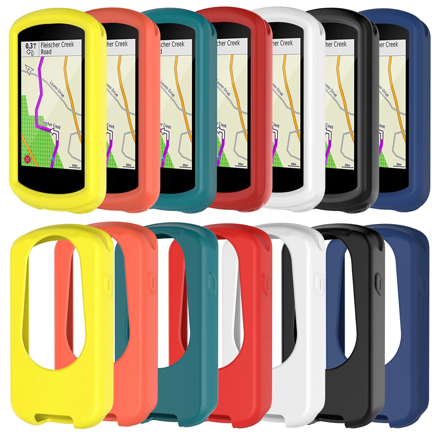 Juste de protection en silicone pour ordinateur de vélo, étui pour chronomètre, Garmin GPS Edge 810, 820, 1000, 1030 Plus, accessoires de vélo