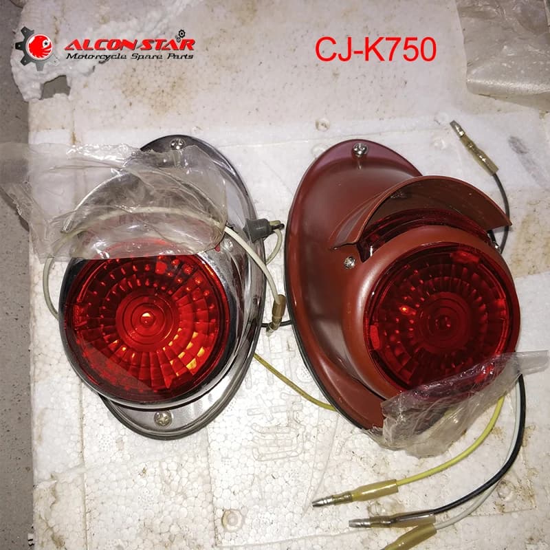 Alconstar-rétro moto CJ-K750 750cc garde-boue arrière feu arrière pour BMW R1 R51 R72 Ural M72 K750 accessoires de moteur