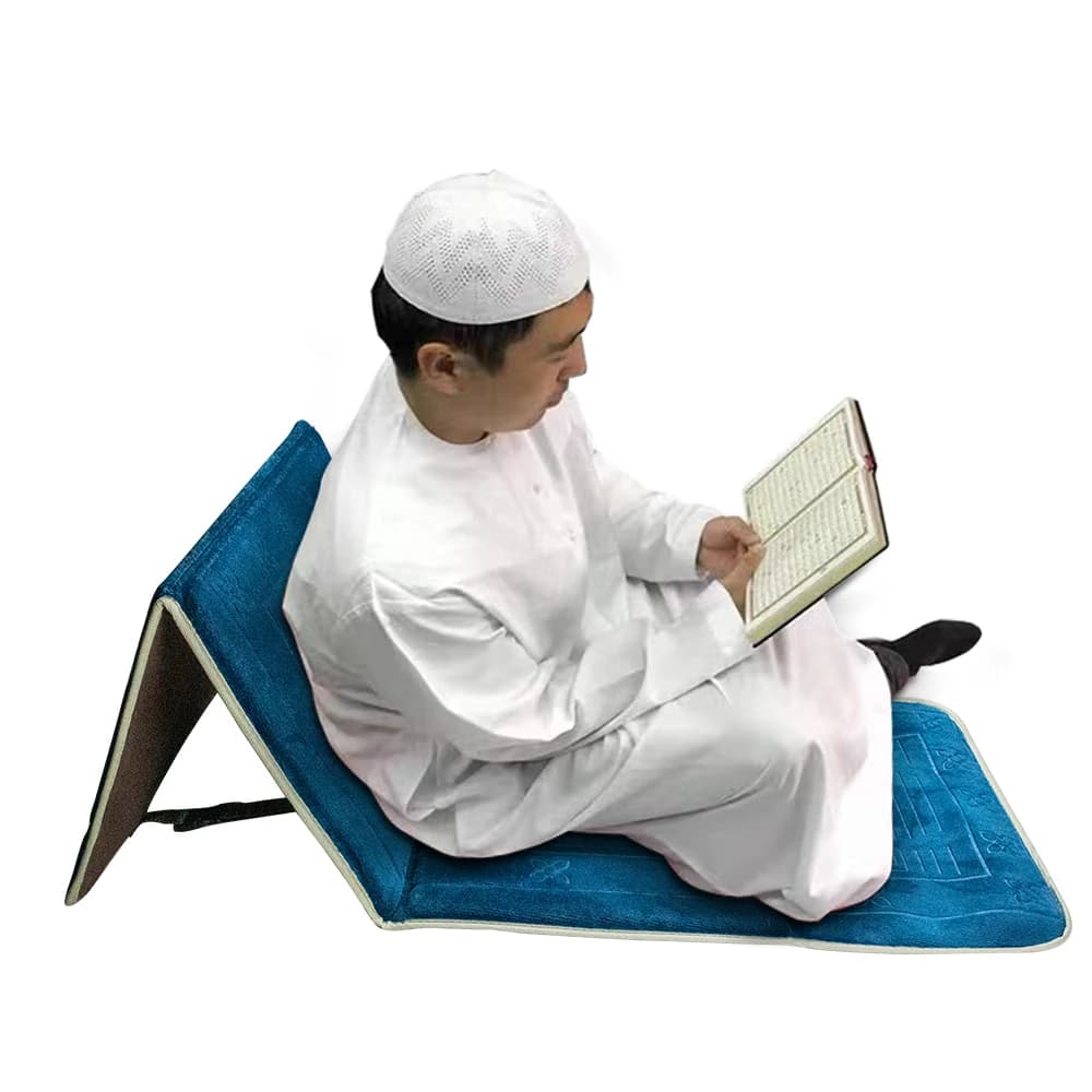 Tapis de prière musulman pliable, tapis musulman, tapis islamique, dossier de prière, tapis islamique, tapis de maison