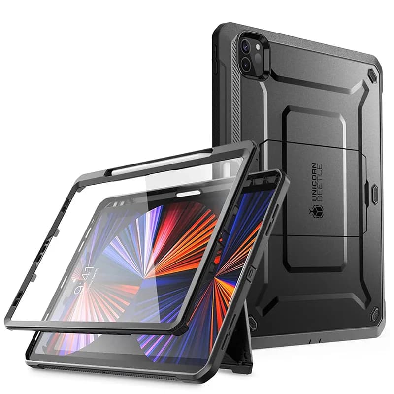 Pour étui iPad Pro 12.9 (2022/2021/2020) SUPCASE UB Pro étui de protection robuste avec béquille intégrale avec protecteur d'écr