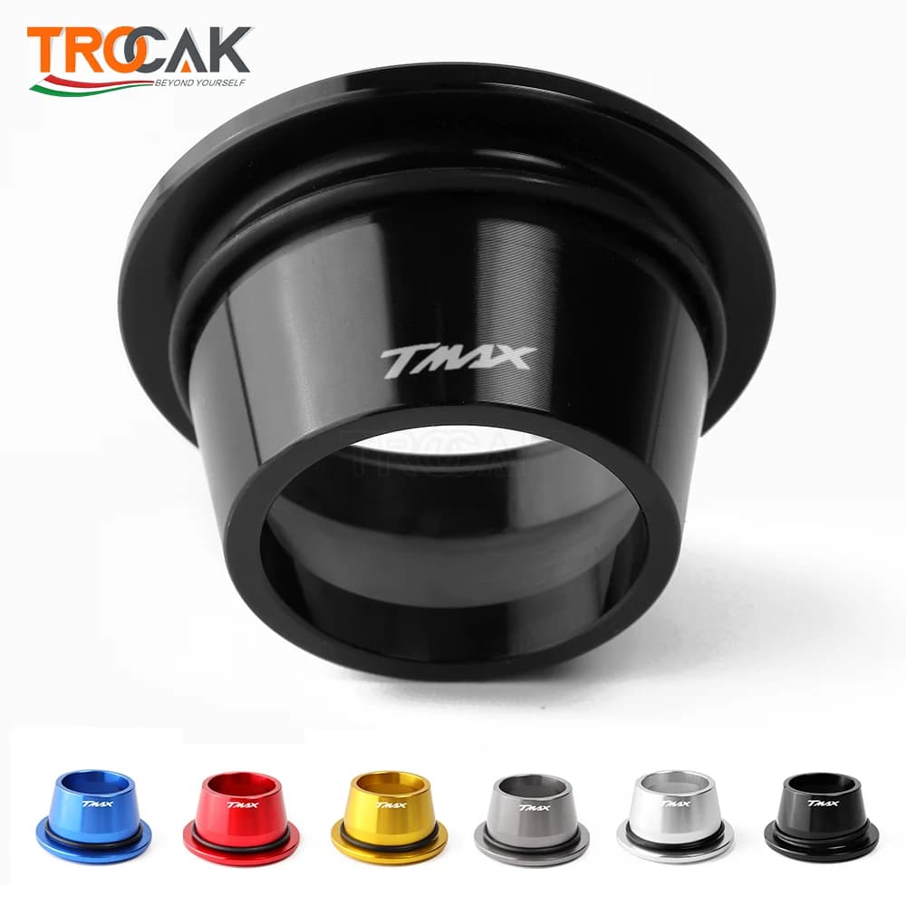Compatible avec Yamaha TMAX 560, TMAX 560 Tech MAX, accessoires de moto, embout d'échappement en aluminium, couvre-tuyau d'échappement TMAX 530 SX D
