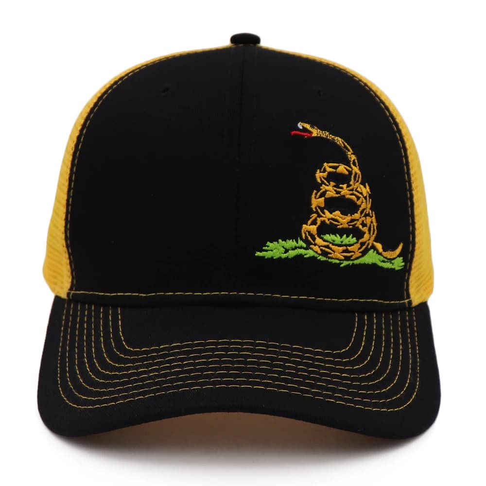 KOEP nouveau Type ne marchez pas sur moi chapeau de serpent pour femmes hommes noir blanc été casquette de Baseball maille Snapback papa chapeaux