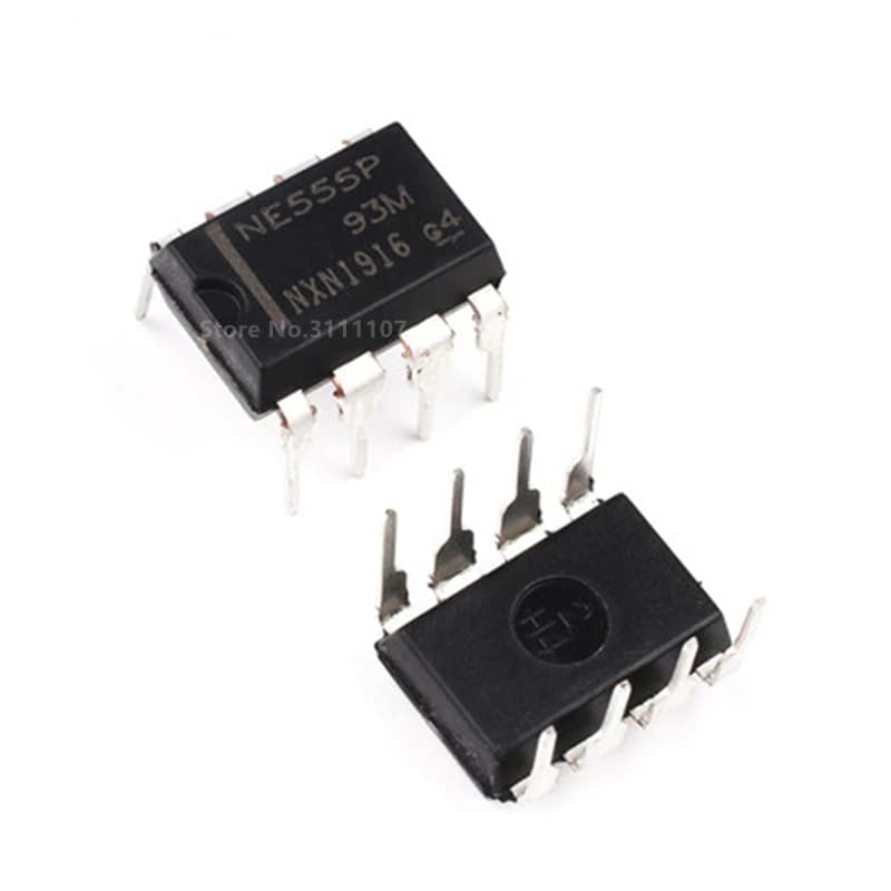 Puce de synchronisation NE555 DIP-8, 10 pièces/lot, vente en gros