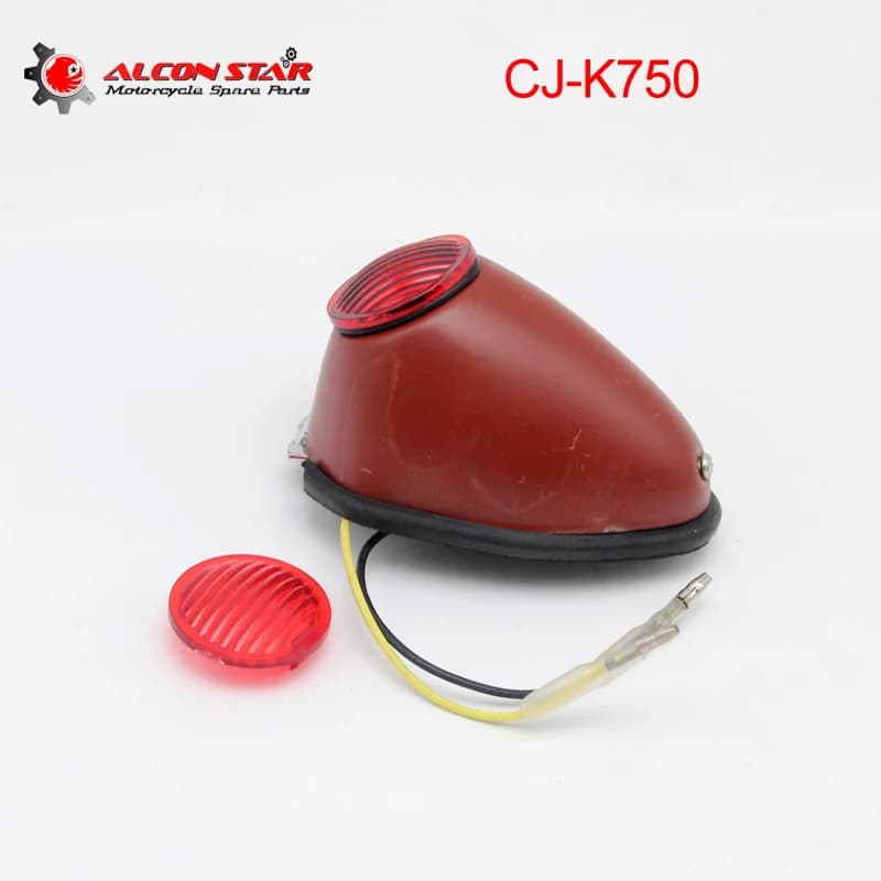 Alconstar-moto rétro moteur garde-boue arrière feu arrière Traillight 12V pour BMW R71 R75 Ural M72 KS750 CJ-K750 K750 MB750 DNEPR
